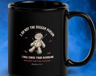Witch Rebellion Ceramic Mug: Funny Political Coffee Mug