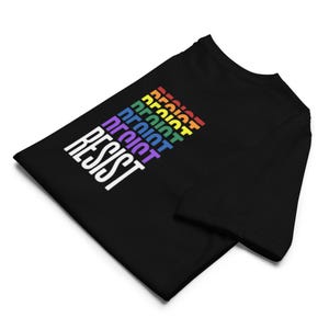 Resist T-Shirt, Pride T-Shirt, Protest T-Shirt, Progressive Tee, Social Justice Gift, Human Rights Tee, Protest Shirt, Anti Fascism Shirt