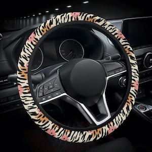 Leopard Auto Lenkrad Abdeckung, Auto Lenkrad Abdeckung für Frauen