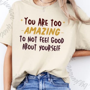 Inspirational Unisex Heavy Cotton Tee - Positive Affirmation Shirt, Gift for Friends, Self-Love, Motivational Apparel, Birthday Gift
