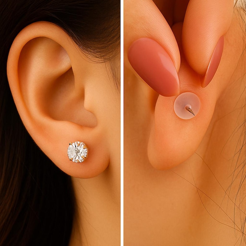 Discos de cicatrización para piercings esterilizados con óxido de etileno (EO) / TPE suave y transparente de grado médico / 3 mm, 5 mm, 6 mm / Estériles con óxido de etileno / Silicona suave y transparente imagen 6