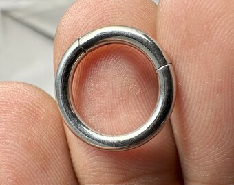 Pendientes De Aro De Segmento Con Bisagras De Acero El Salvador