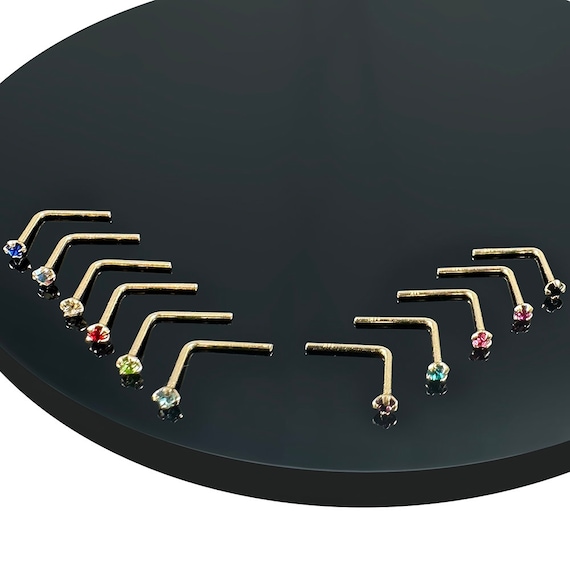 Clous de nez Or jaune 14K Coeur 2.5 mm - Bijoutier Suisse