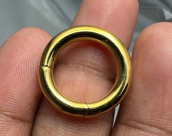 Surgical Steel Segment Clicker Ring – Heavy Gauge 8G (3mm)