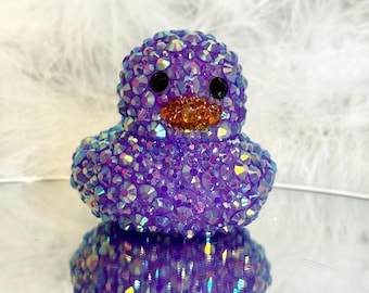 Rhinestone Duck: Car Dashboard Accessories, off road and cruising collectible