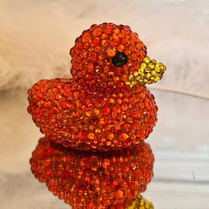 Custom Order: Rhinestone Rubber Duck, Truck Accessories, Car Accessories, Ducking, Cruise Duck, Unique gift, Bedazzeled Duck, Diamond Duck