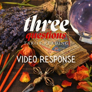 SAME DAY - Three Question Reading - Psychic Reading - Tarot Reading