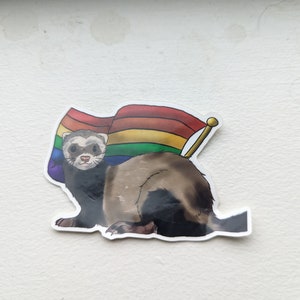 Adesivi Pride Ferret (2020)