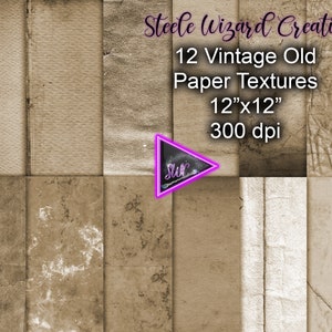 Vintage Paper Texture, Texture Overlay, Photoshop Textures, Photoshop Overlay, Paper Overlay, Antique Old Paper, Commercial use