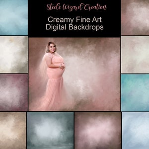 Creamy Fine Art Textures, Soft Dreamy Digital Backgrounds, Texture Overlay, Photography Texture, Digital Backdrops, Valentine Backgrounds