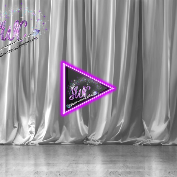 Digital Backdrop, White Backdrop, Curtain Stage Background, Dance Floor Prop, Maternity Background, Dance Background, Photography Background