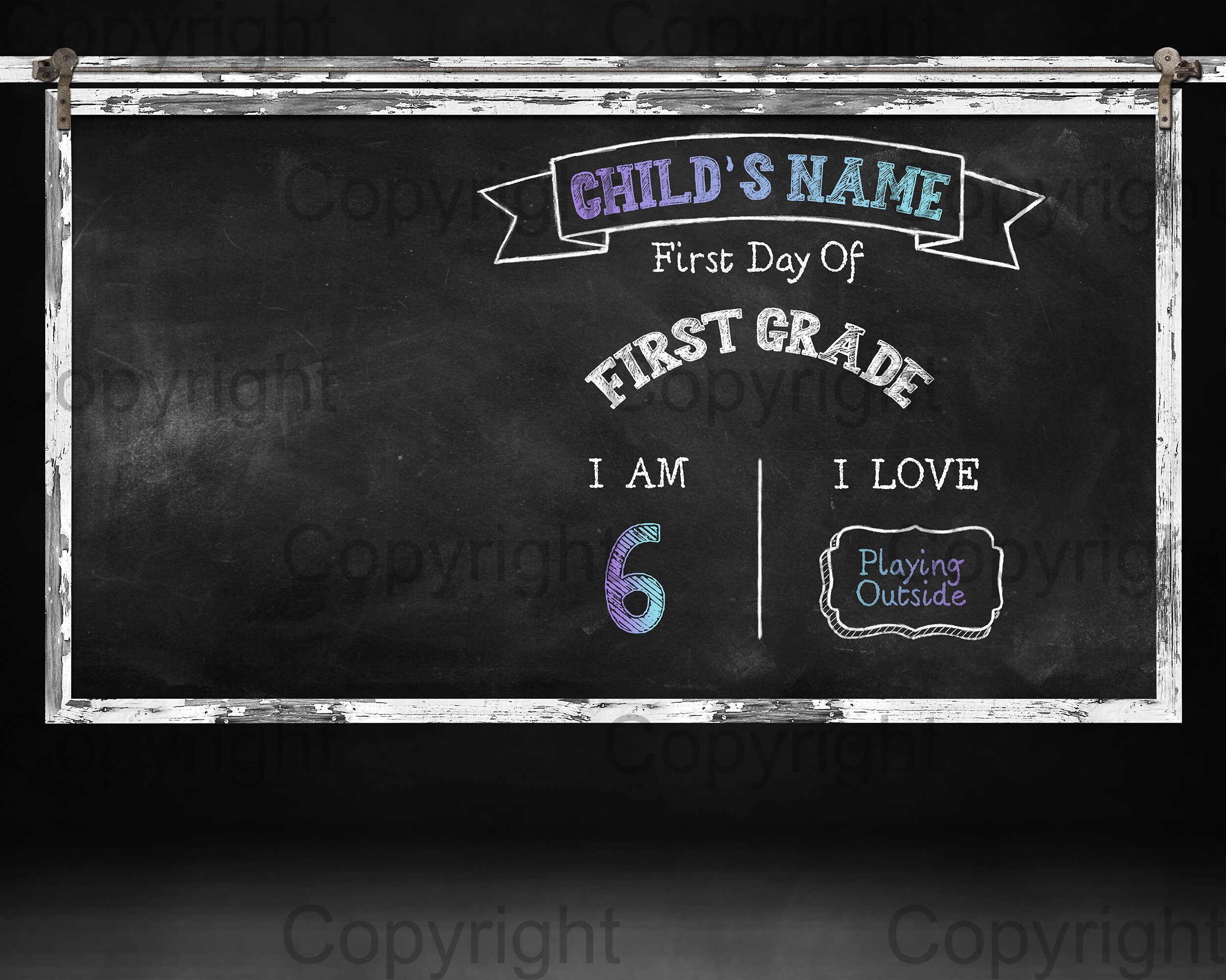 BINQOO Back To School Welcome To Kindergarten Backdrop - 7x5 FT Chalkboard Design With Color Pencils, For Photos & Decor - View #14