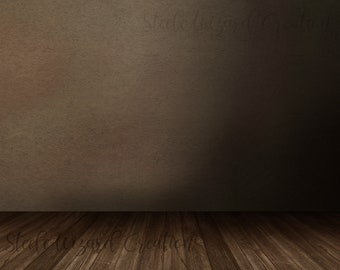 Brown Digital Backdrop, Wood Mockup Background, Wall Wood Floor Mockup, Photography Backdrop, Instant Download