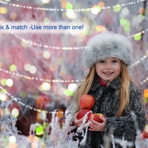 Christmas Overlays, Photoshop Overlays, Christmas Tree Lights, Bokeh Overlays, Bokeh Lights Overlay, Christmas Overlay, Light Overlay