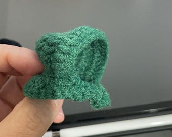 Handmade Mini Survey Corps Cloak for Amigurumi Figures - Custom Crochet Anime Accessory
