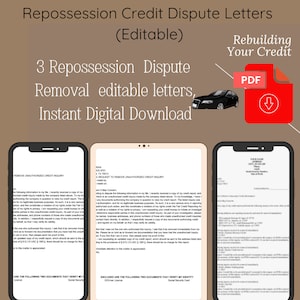 3 Carta de disputa de crédito de recuperación