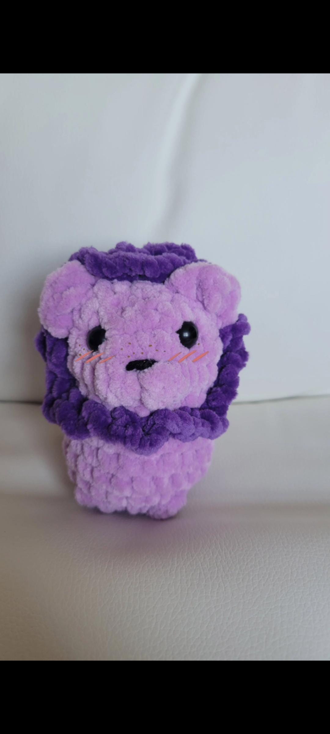 Crochet Lion Stuffed Animal Etsy