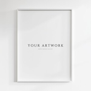 3x4 Frame Mockup | Vertical Frame Mockup | White frame | Psd Mockup Frame | Single Frame Mockup