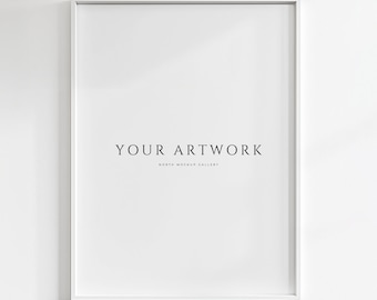 3x4 Frame Mockup | Vertical Frame Mockup | White frame | Psd Mockup Frame | Single Frame Mockup