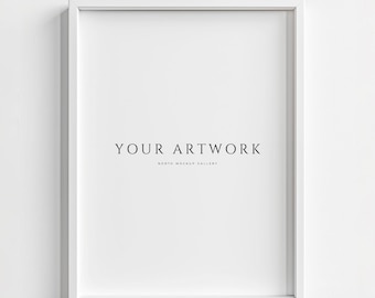 3x4 Frame Mockup | Vertical Frame Mockup | White frame | Psd Mockup Frame | Single Frame Mockup