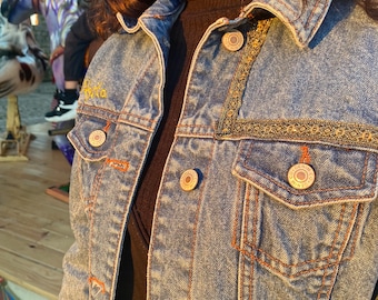 Unique Reworked Denim Jacket