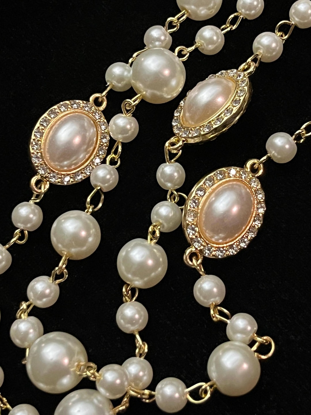 Women's Vintage Angel Multilayer Pearl Necklace