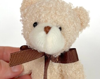 Small Stuffed Teddy Bear Doll Accessory Craft Supply