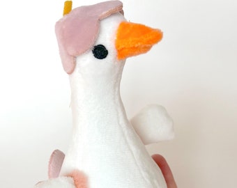 人形用ペット用小さなぬいぐるみアヒルぬいぐるみガチョウ - Etsy 日本