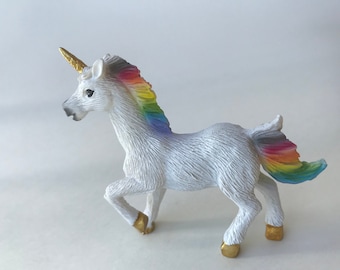 Fairy Garden Unicorn Pegasus Micro Landscape Miniature Figurine Animal Terrarium Diorama