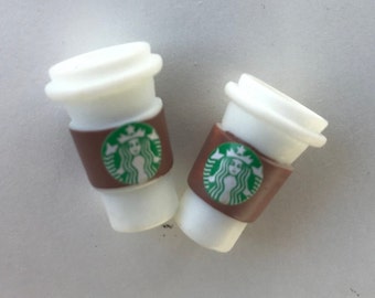 miniature paper coffee cups