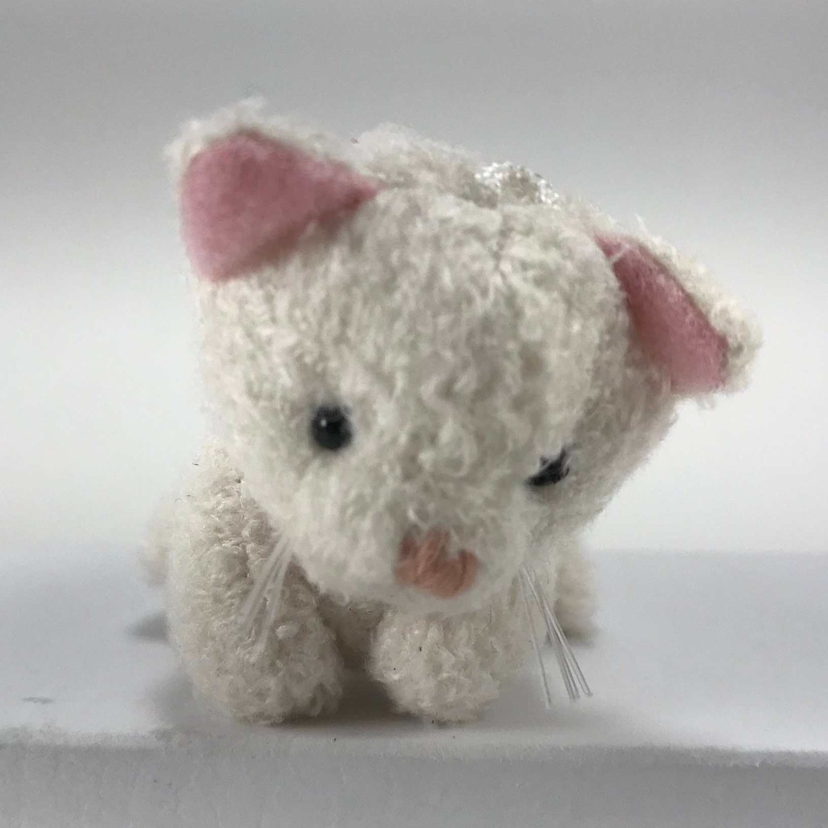 Miniature Plush Cat Kitten Stuffed Animal Doll Accessory - Etsy Australia