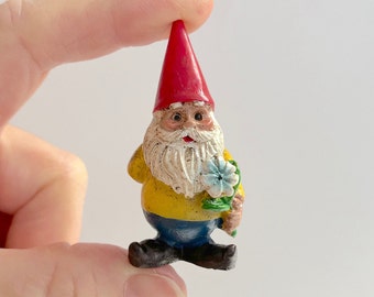 Miniature Gnome Figurine Fairy Garden Dollhouse