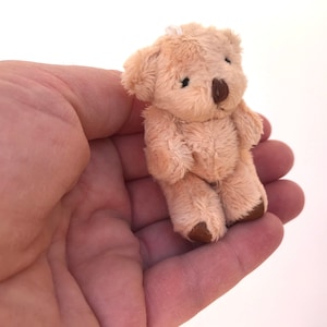 Miniatur-Bär mit braunen Füßen Gelenkbär, Puppenspielzeug (6 Jahre oder älter)