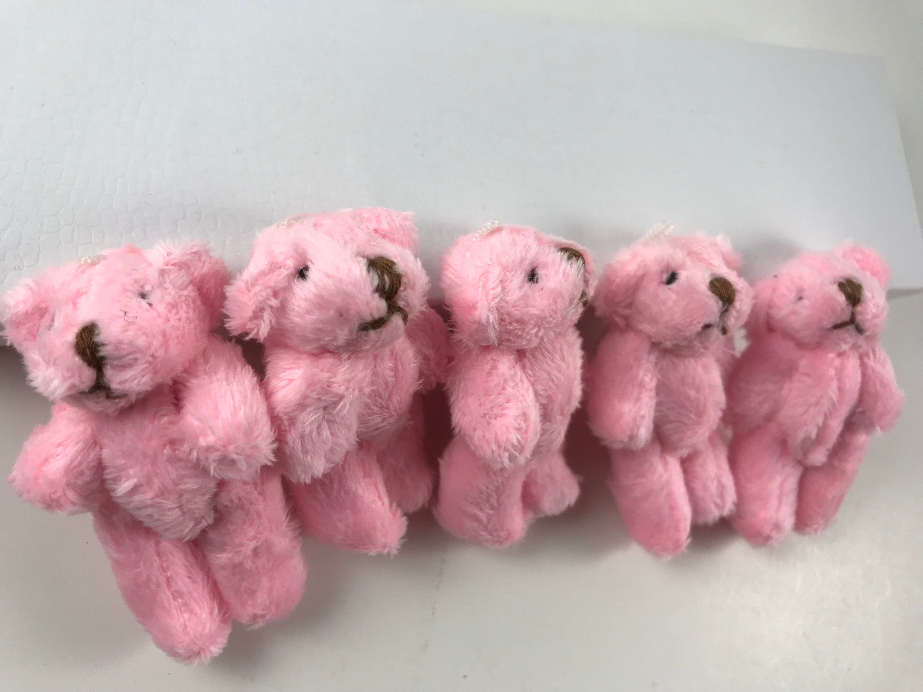 small pink teddy bear