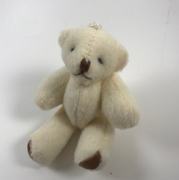 white small teddy bear