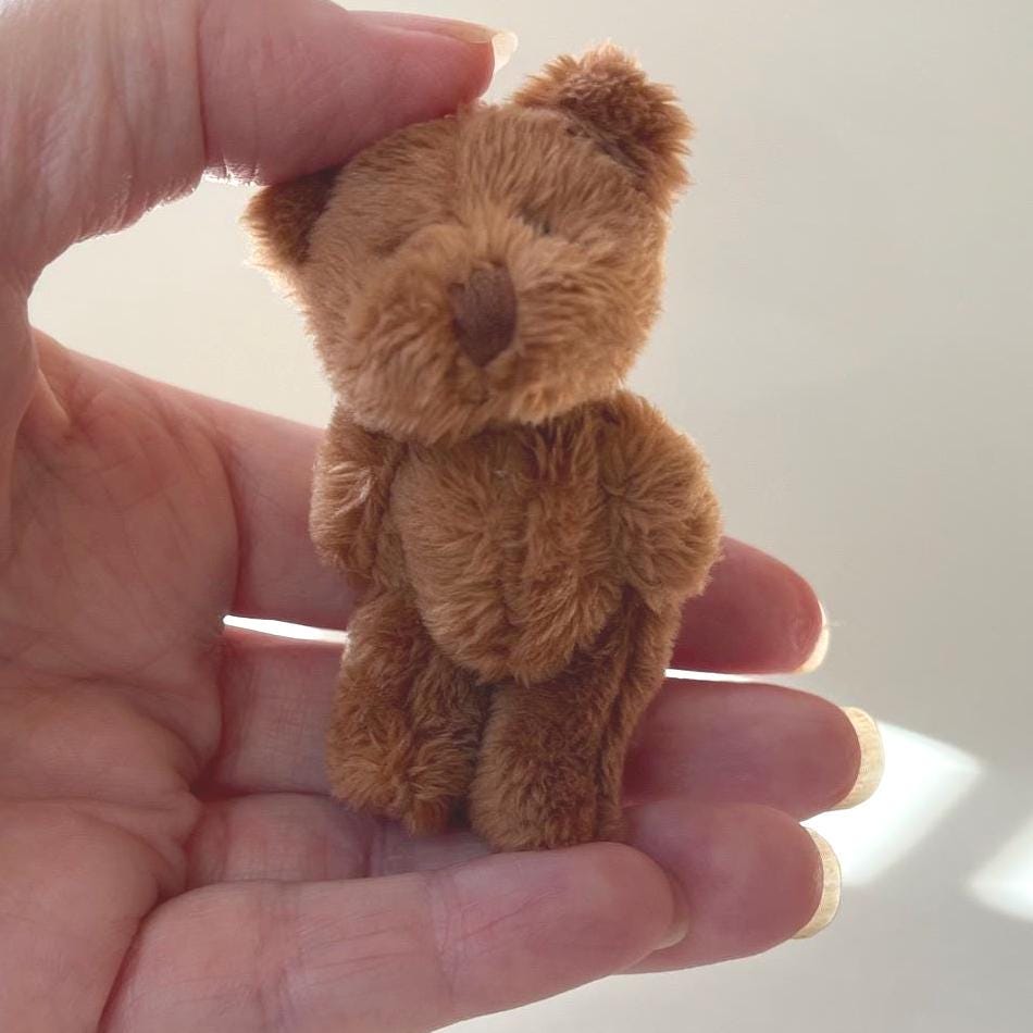 ミニぬいぐるみクマ ドールハウス ぬいぐるみ 動物ペンダント ベビー