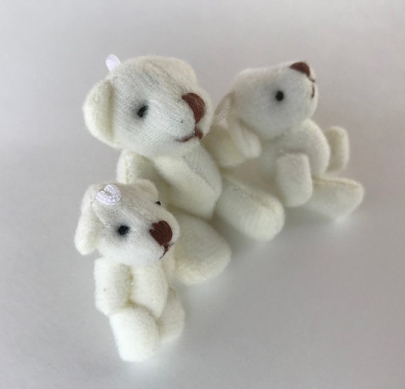 mini plush teddy bears