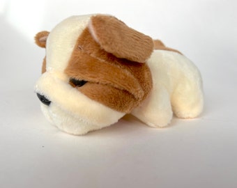 Small Stuffed Dog for Doll, Craft