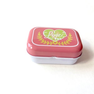 Miniature Storage Tin Box for Tiny Bear, Doll Travel Accessory zdjęcie 5