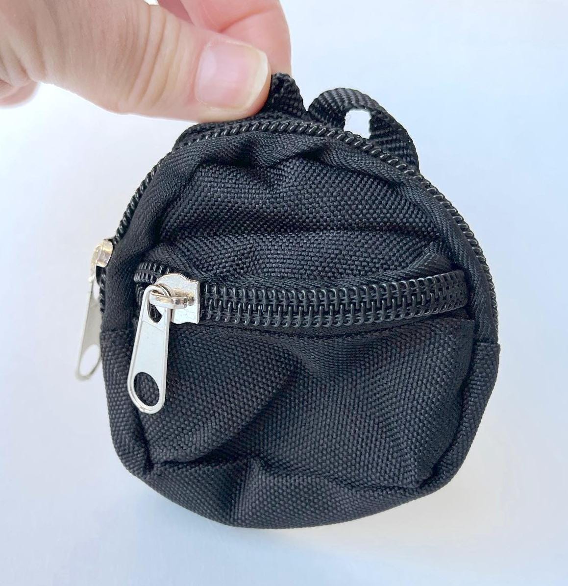 Doll Backpack Tiny Backpack Miniature Teddy Bear Travel Pack