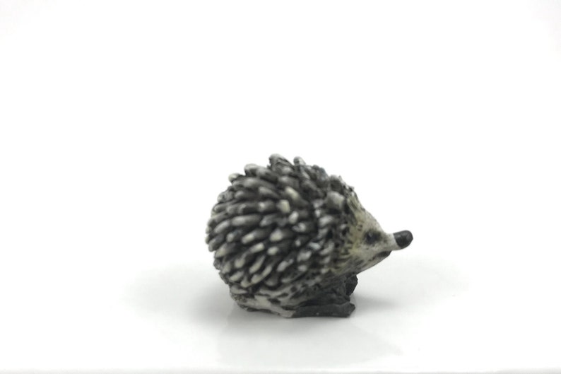 Miniature Hedgehog Fairy Garden Dollhouse image 4