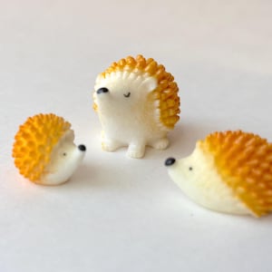 Miniature Hedgehog Fairy Garden Micro Landscape Dollhouse Resin Craft