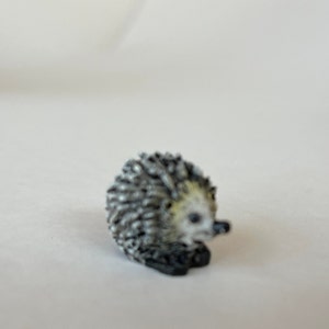 Miniature Hedgehog Fairy Garden Dollhouse image 9