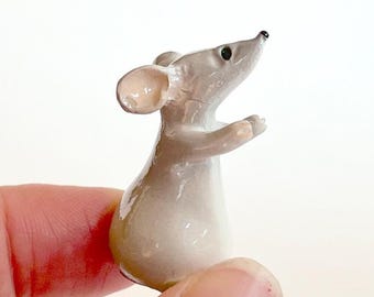 アラビア　Polar bear フィギュリン　Father 艶なし アラビア Polar bear フィギュリン Father 艶なし