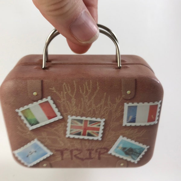 Doll Suitcase Mini Suitcase Dollhouse Altoid Tin Toy