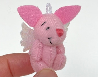 Mini Plush Pig with Wings Flying Pig