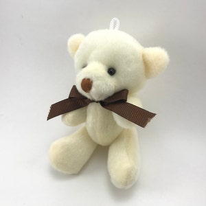 Small Stuffed Teddy Bear Doll Accessory Craft Supply Gift Tag Baby Gift (6yrs or older)