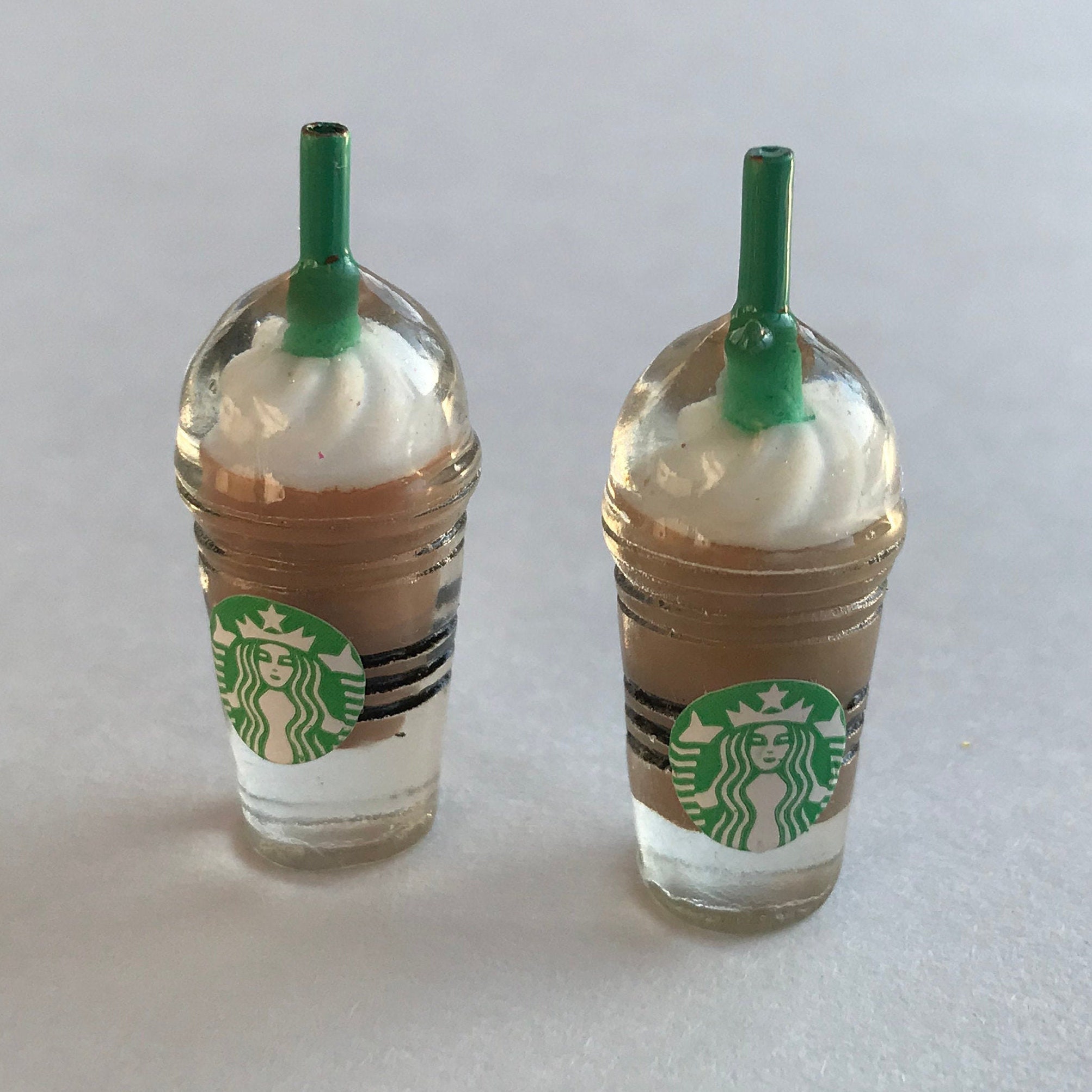 Kawaii Cute Toy Mini Model 1:12/1:6 Starbucks coffee cup frappuccino
