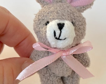 Small Stuffed Bunny Rabbit Craft Project Doll Pet Plush Toy (6yrs or older)