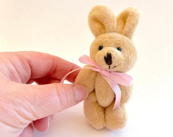 Small Stuffed Animal Bunny Rabbit For Craft Project Doll Pet Plush Toy (6yrs or older)